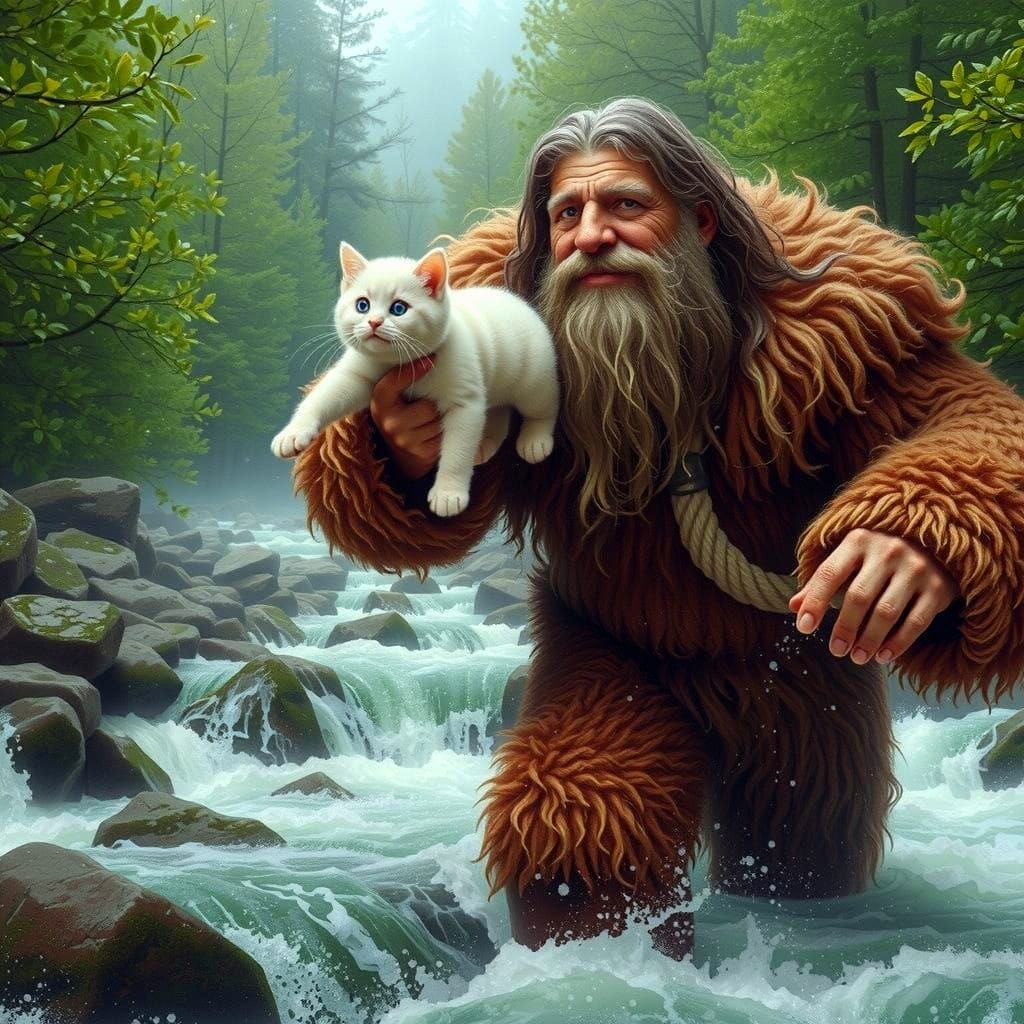 Hands Offering Support in a Dynamic Scene