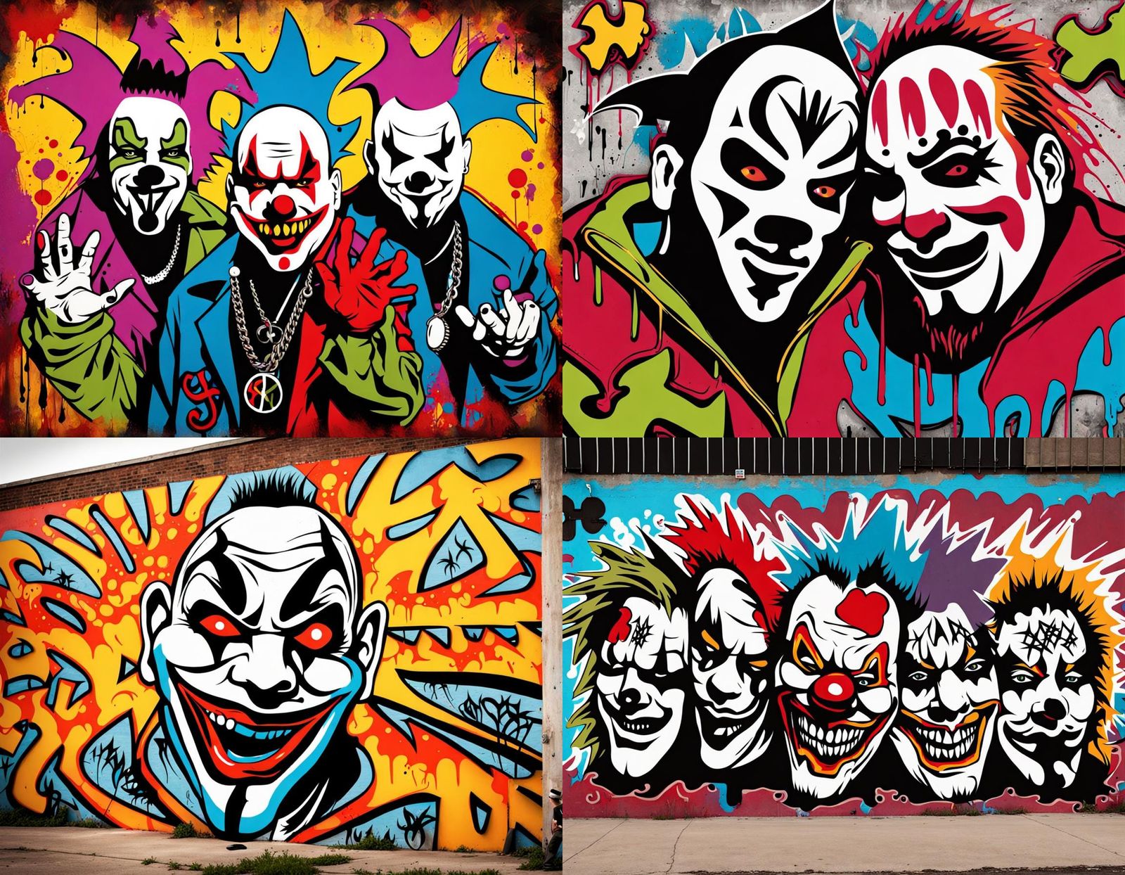 Insane Clown Posse Graffiti Art