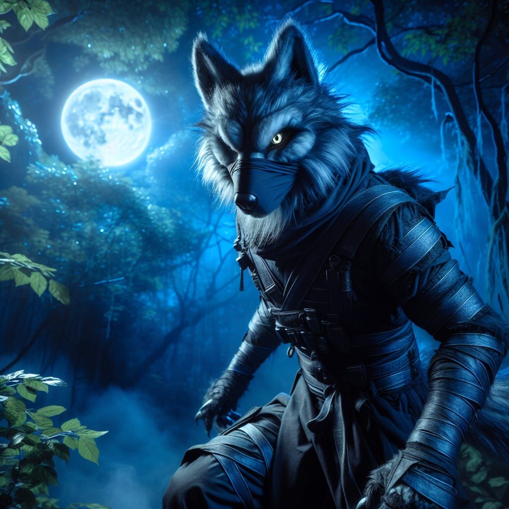 Ninja Werewolf Image