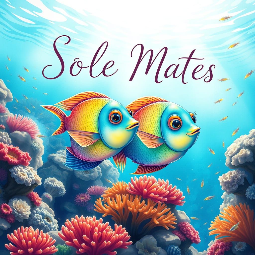 Vibrant Fish Friends in a Dreamy Coral Reef Paradise
