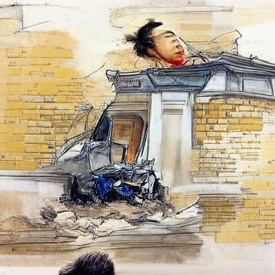 Chinese Citizen Avoids Deportation: Concept Art