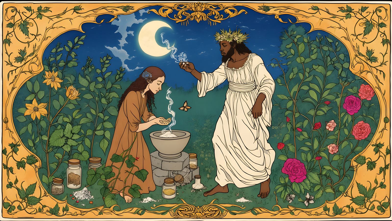 Surreal Garden of Eden Convergence: Heaven and Hell Unite in...