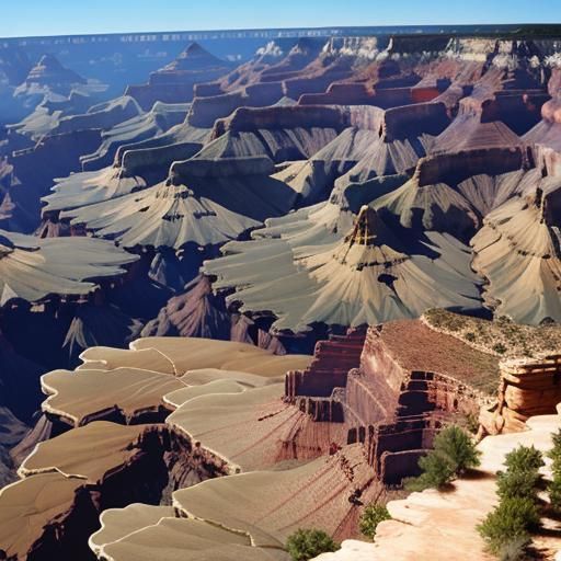 AI Generated Image of the Grand Canyon