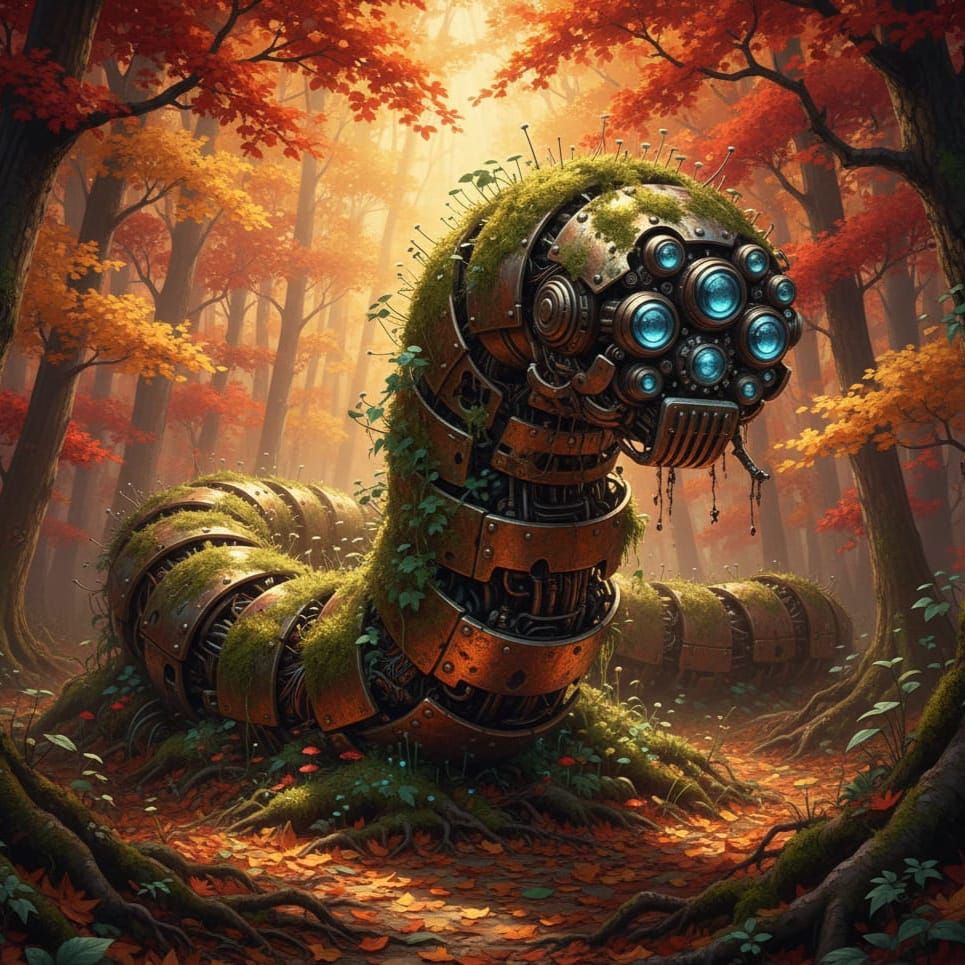 ancient worm automaton