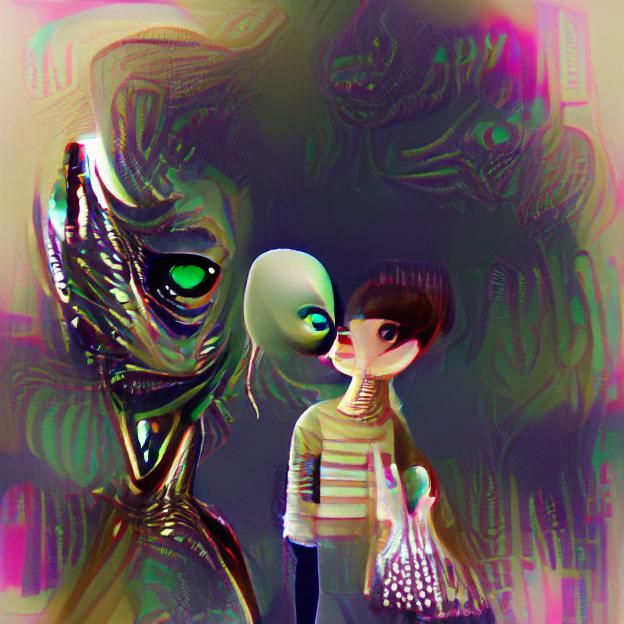 Intriguing Alien Encounter: First Contact