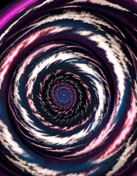 Abstract Swirl Generated by AI
