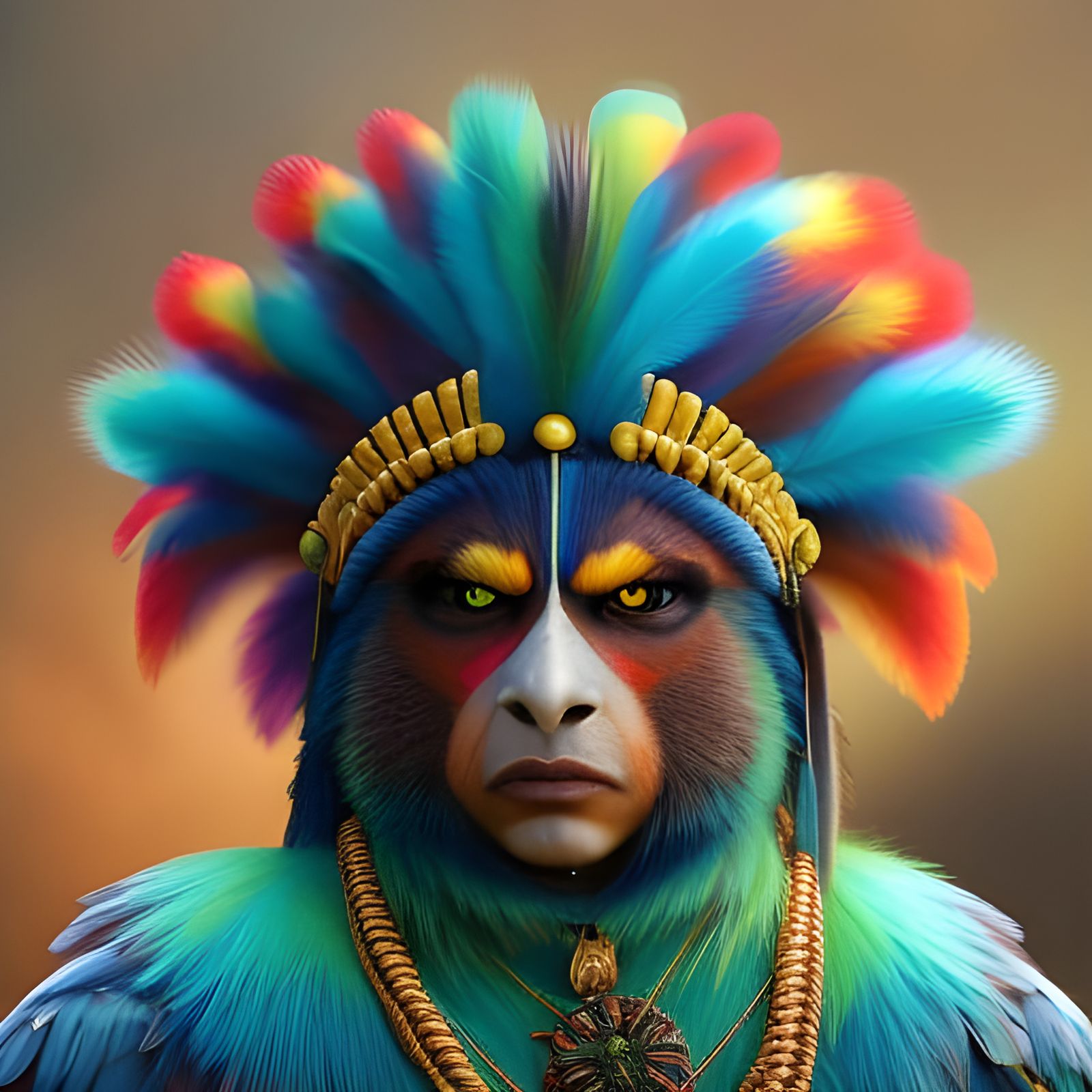 Into the fantastical- Bird-man of Hopper's Plain