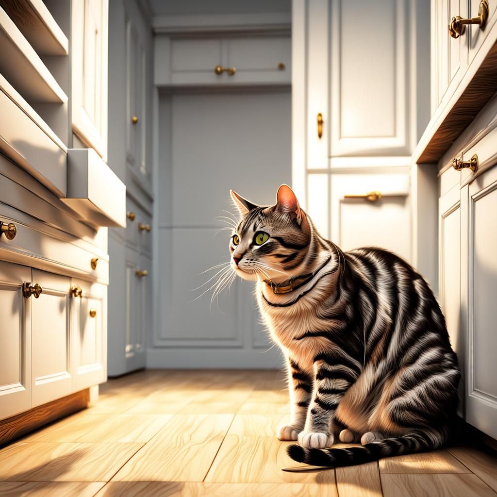 Waiting For The Mouse To Come Out