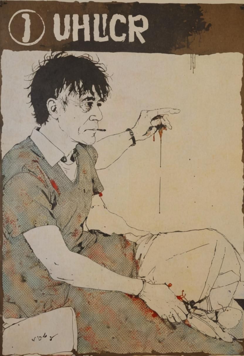 Wake Up: Minimalist Street Art Pop Art Poster