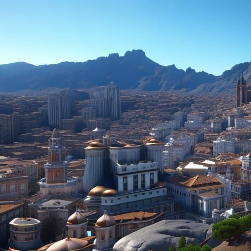 Madrid, Spain: 3D Cinematic Game Environment