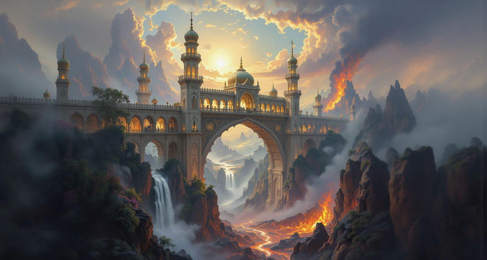 Sirat Bridge Between Heaven and Hell