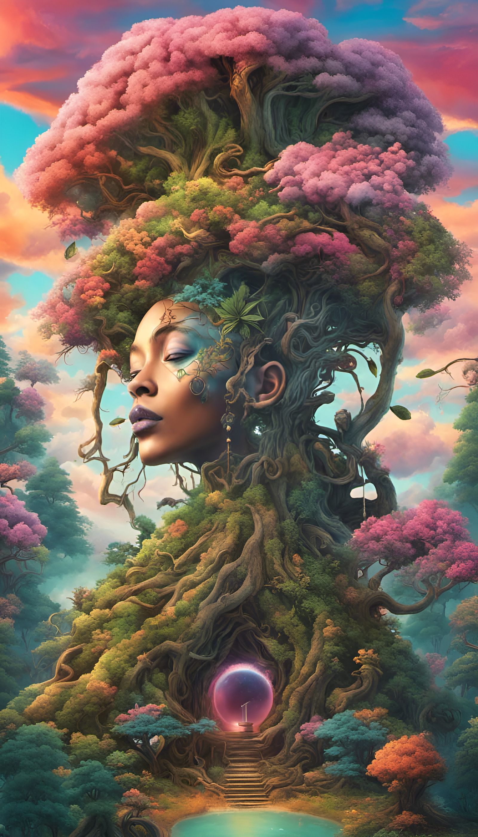 Rooted Homosapien goddess