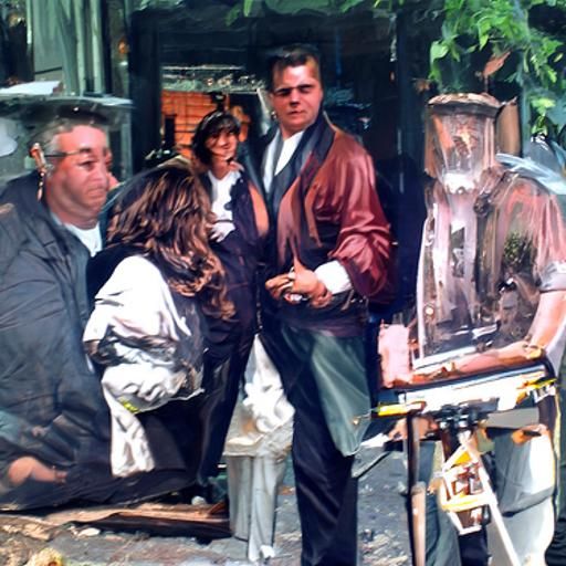 Goodfellas Set: Oil Painting Portrait