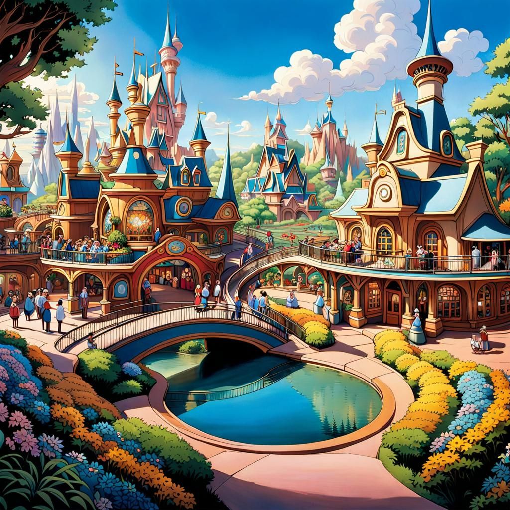 Rabbit theme-park (Juggernaut XL v5)