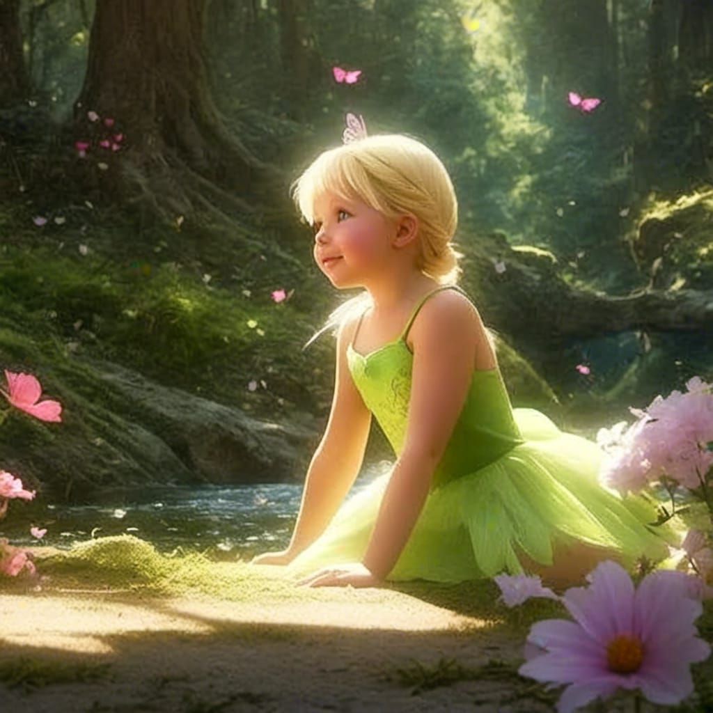 Disney's Tinkerbell: An Epic Artstation Photo