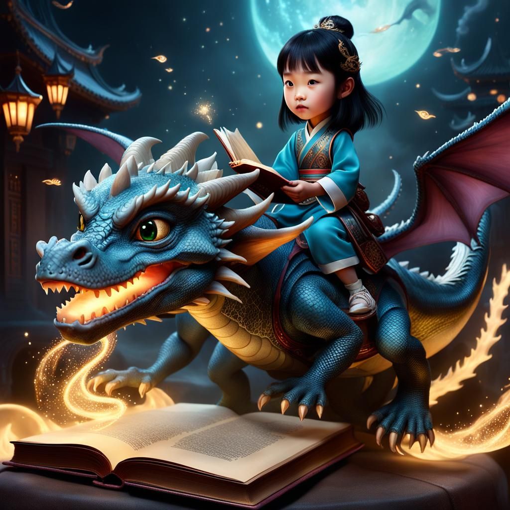 My mum bought me a pet dragon for my birthday....now I am trying to make head or tail of the training manual which is wr...