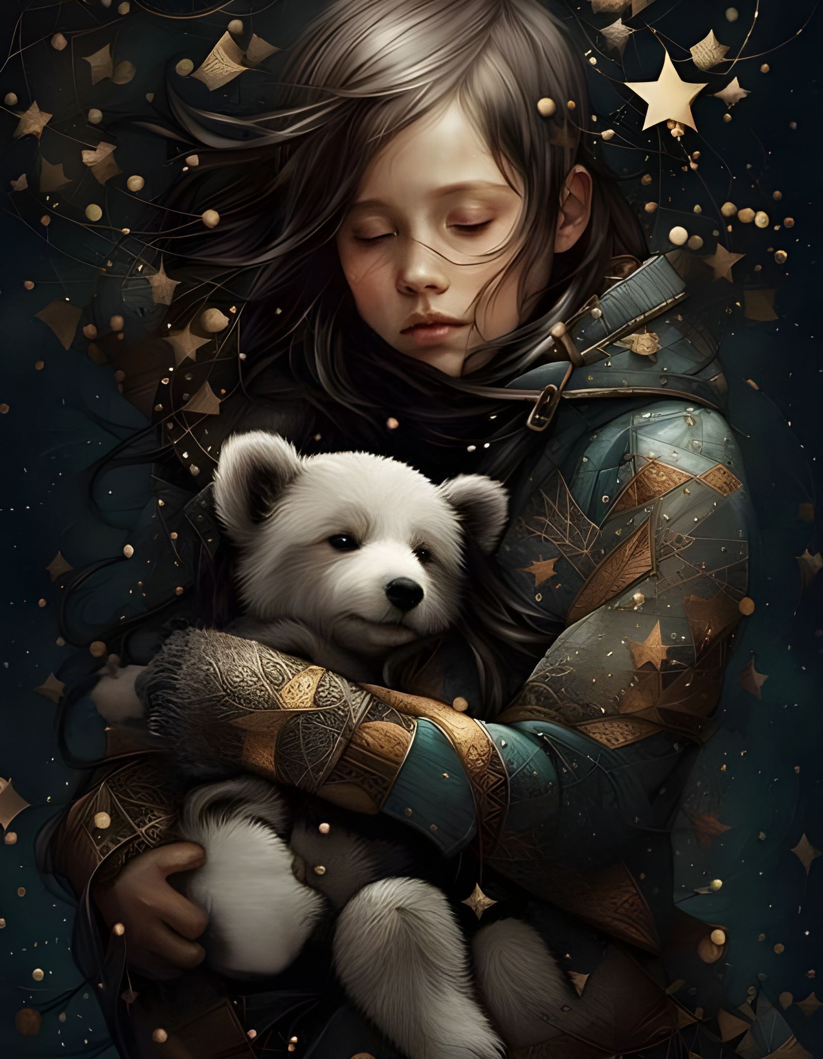 Luxurious White Fur Texture