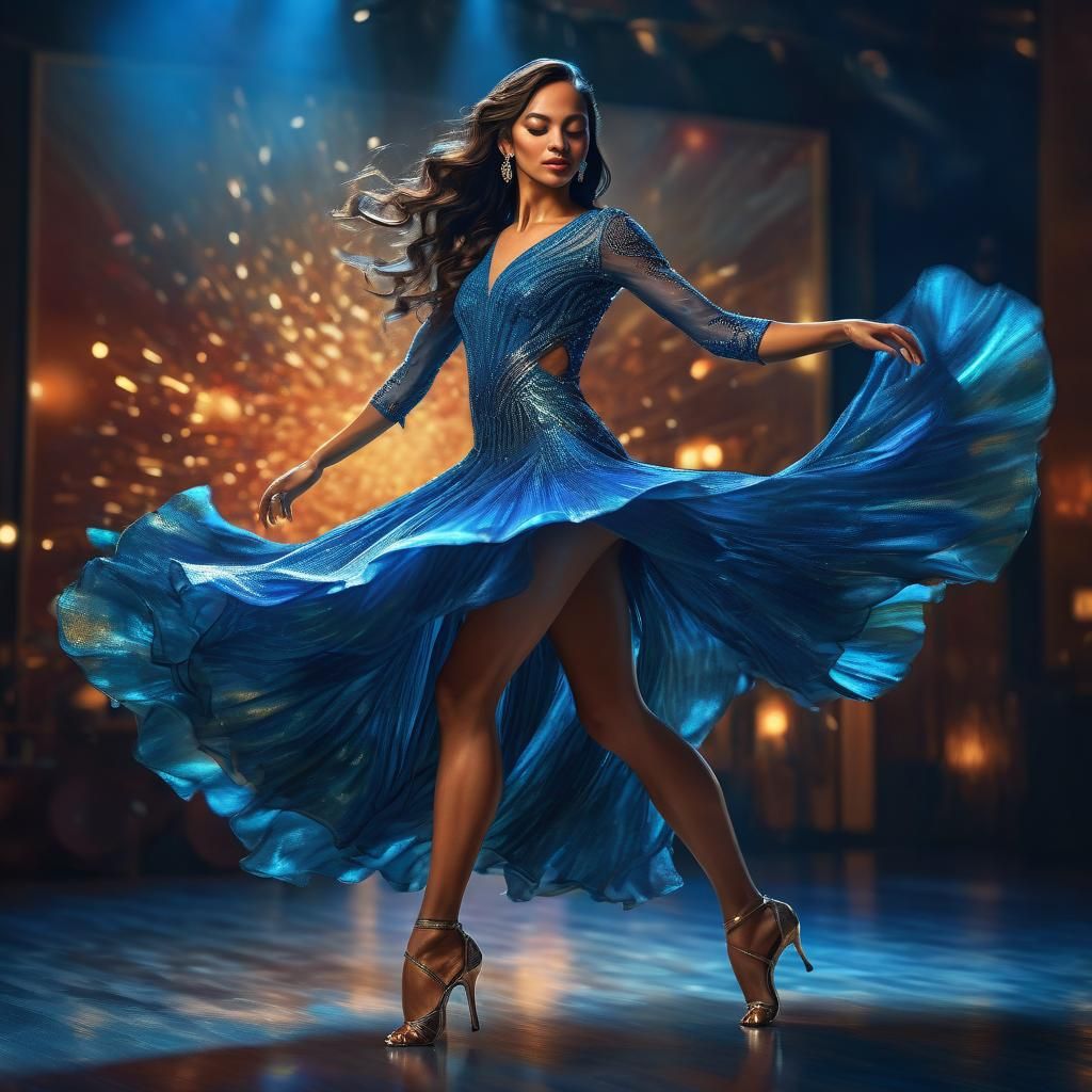 Blue Dancing