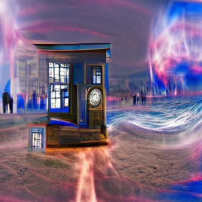 The TARDIS at the Edge of Time and Reality