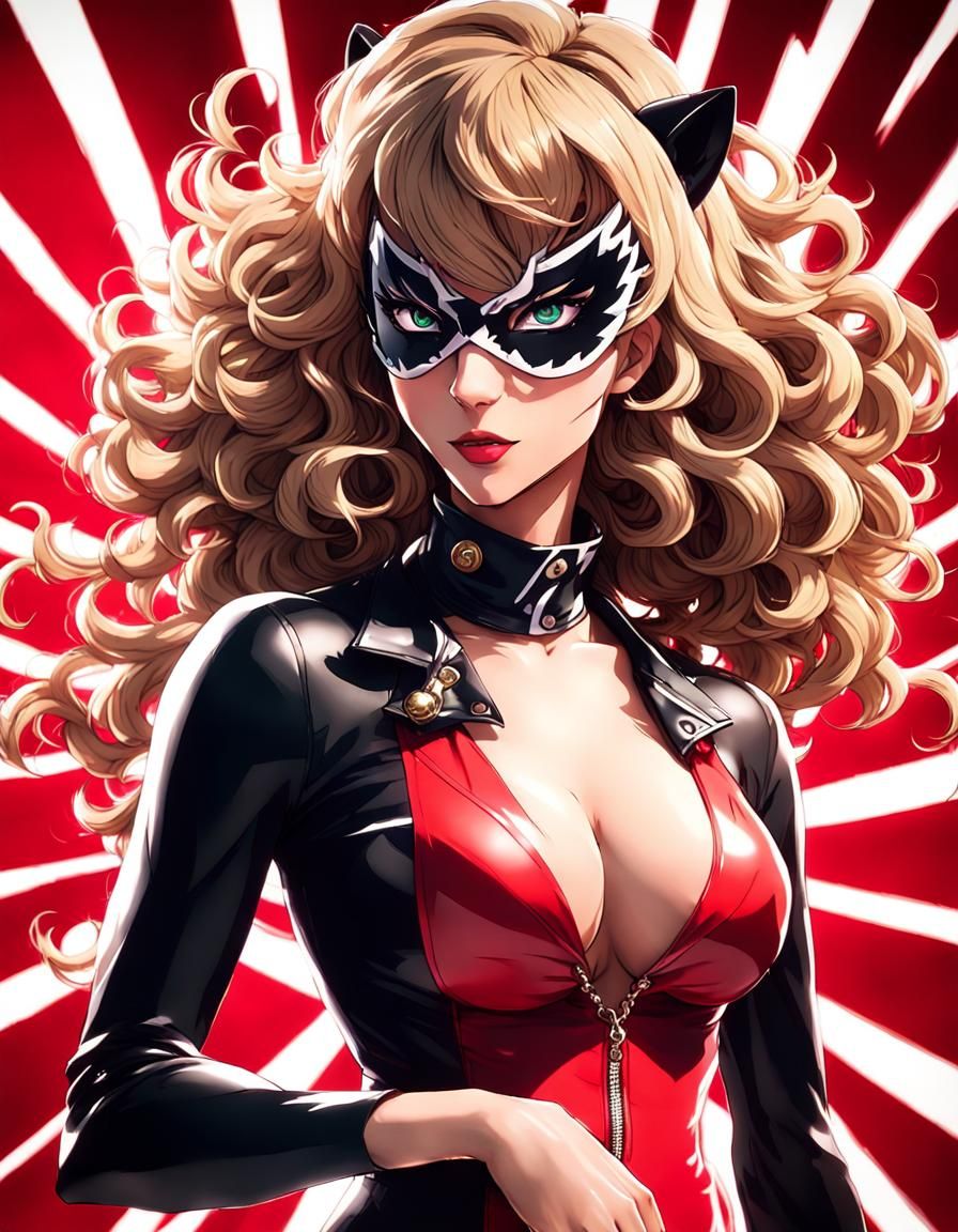 Ann Takamaki: Fierce Beauty in Hypermaximalist 8k Scene