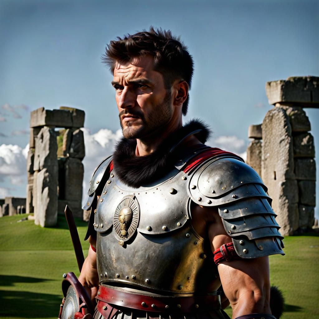 Roman Centurion at Stonehenge