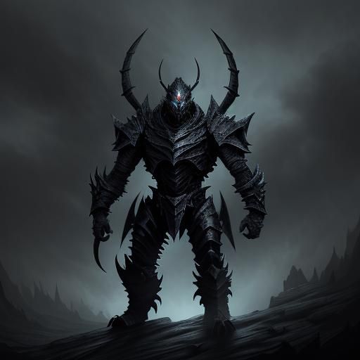 Menacing Scorpion in Dark Fantasy Creature Art