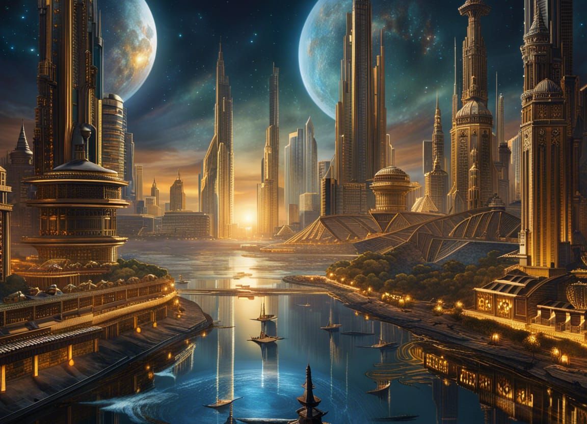 Atlantis city