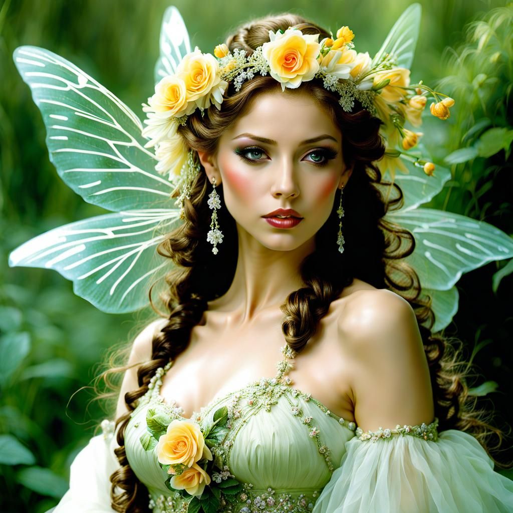 Ethereal Fairy Queen Portrait