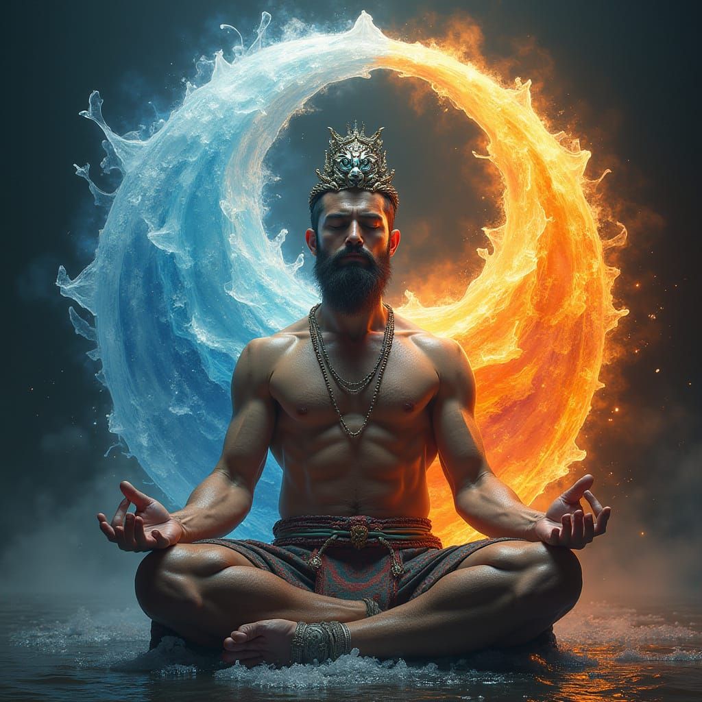 Meditative Harmony of Yin and Yang Elements