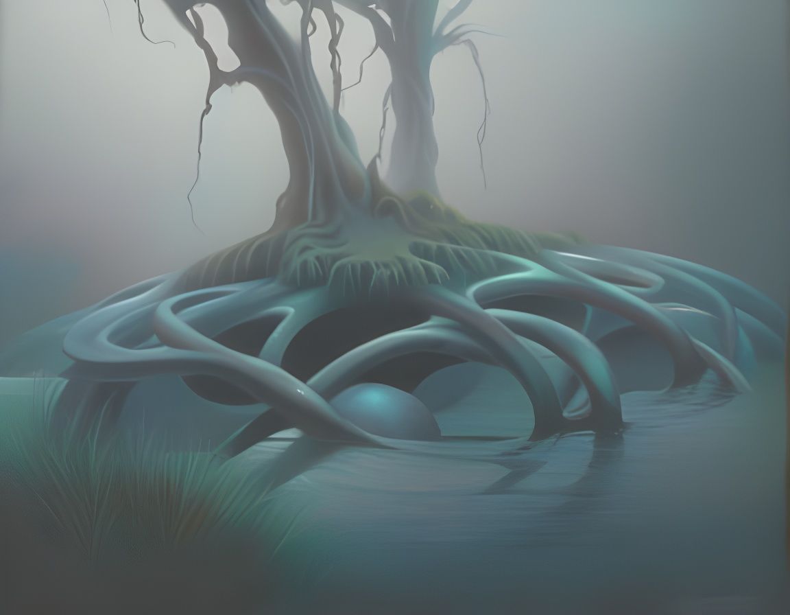 Boundless Landscape in Detailed Matte Painting