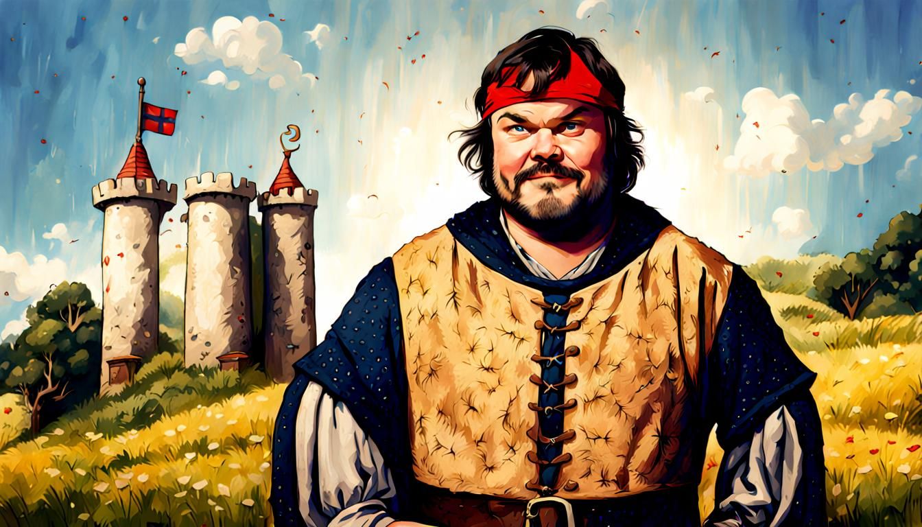Jack Black as a Medieval Peasant