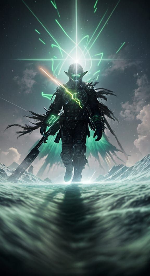 Icy Cold Monster Energy Drink with Vapor Trails