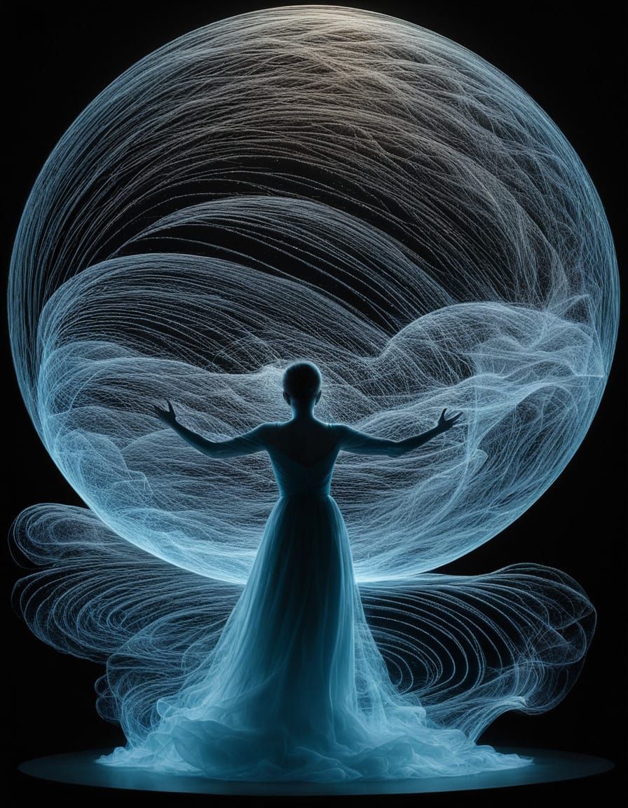 Finebone Idol Speculation Glowing Energy Spherical Force-Field