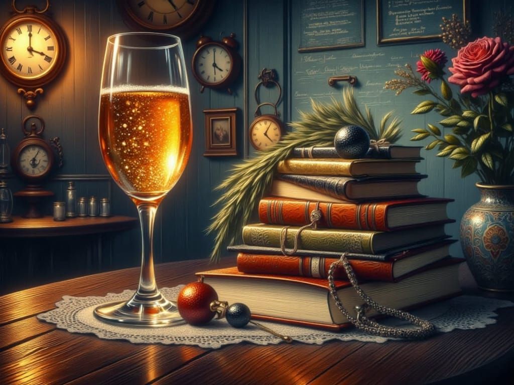 Champagne and Code: A Futuristic Vision