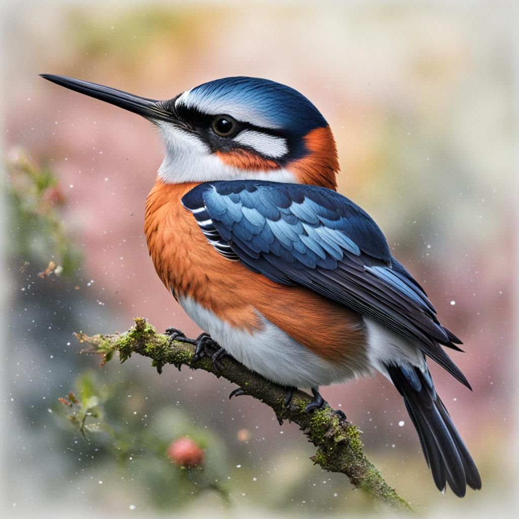 Minimalist Crescent Shape Generated by AI