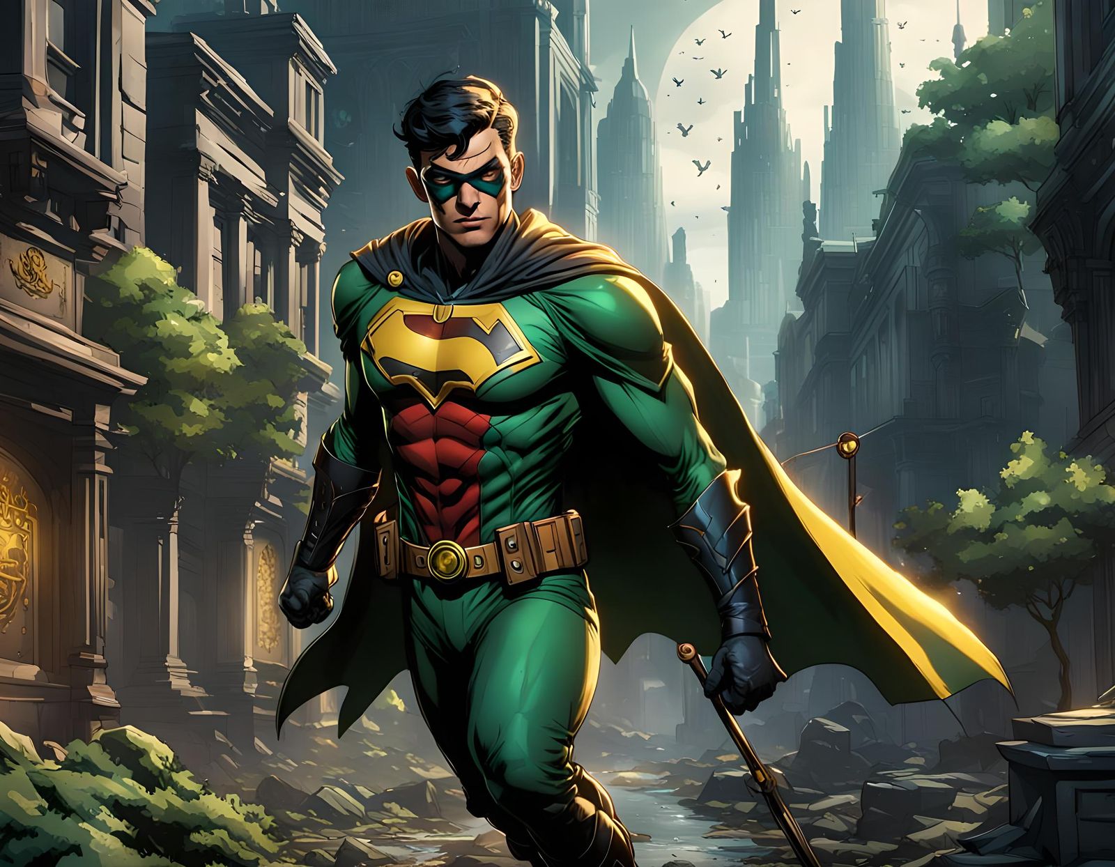 Robin the Boy Wonder: Comic Book Art