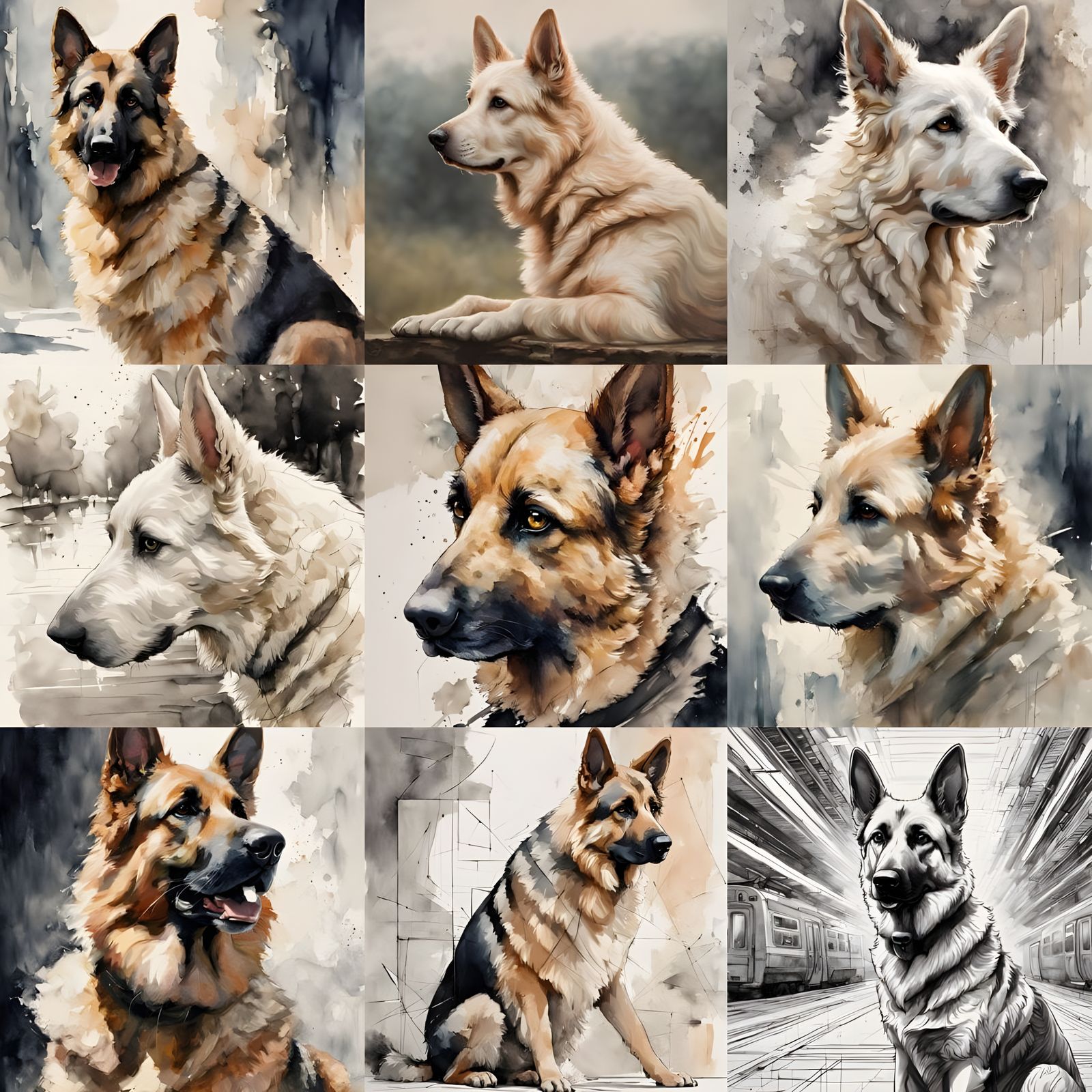 German Shepherd's of Nobility, by Lord Elboron