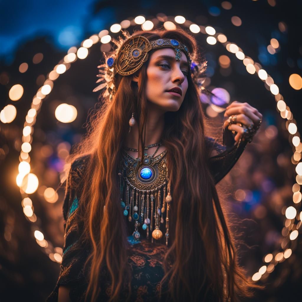 Luna: Moon Goddess of Psytrance Music Frequencies