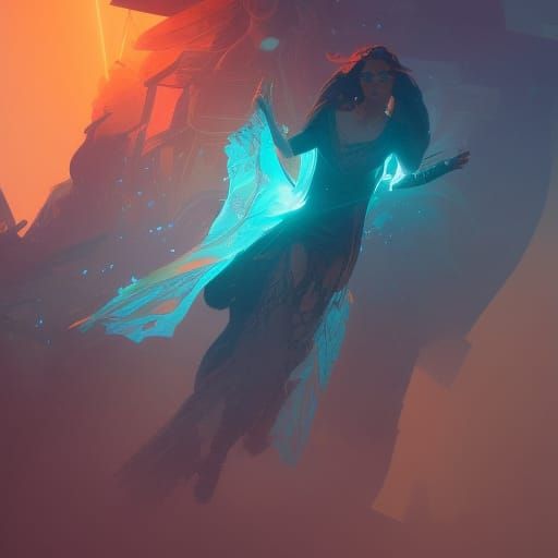 Detailed Concept Art in Art Nouveau Style