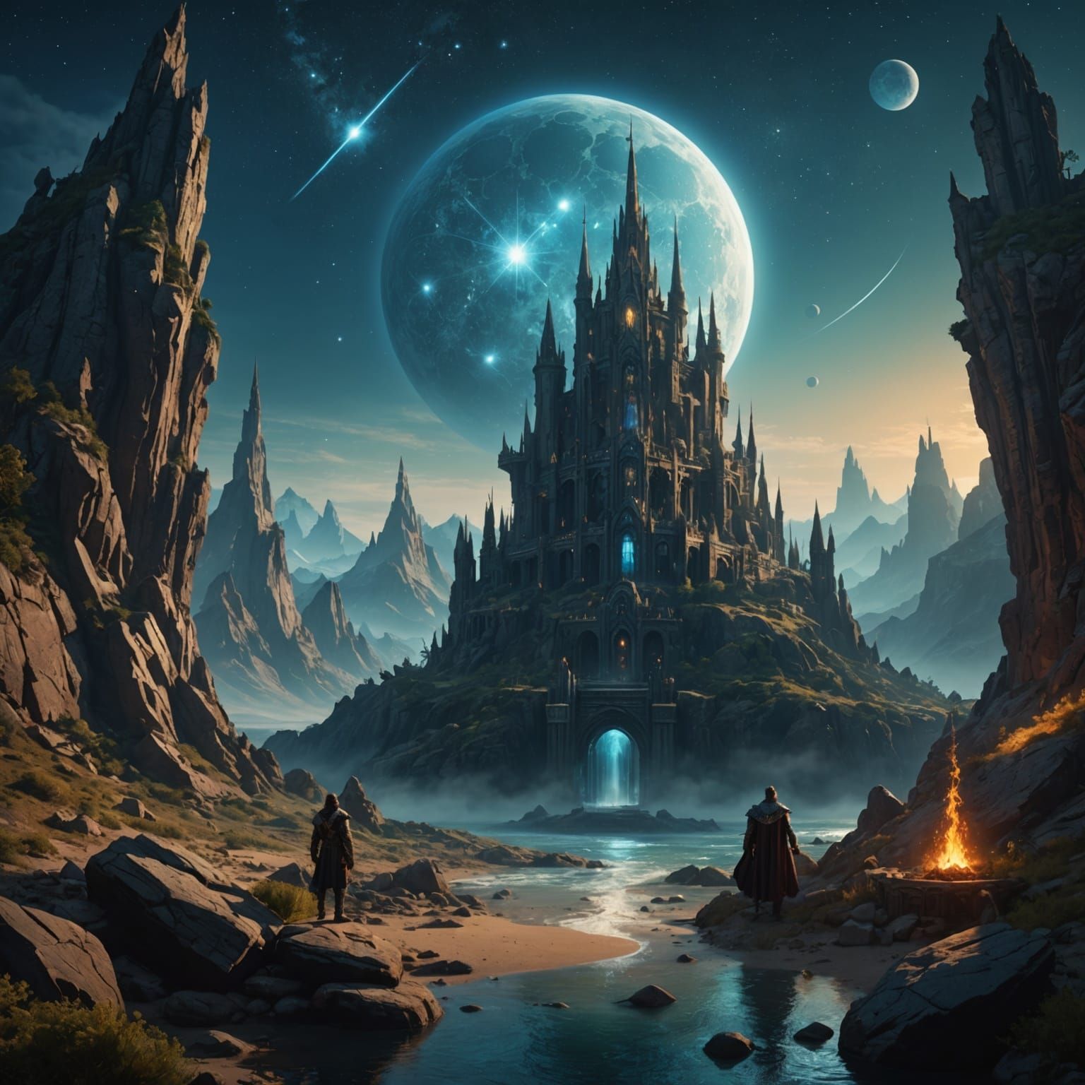 King of Sirius and Orion: Fantasy Concept Art