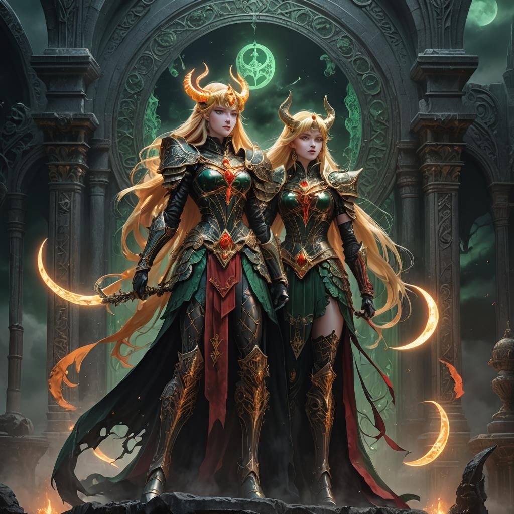 Sailor Venus Victorious on Gothic Altar