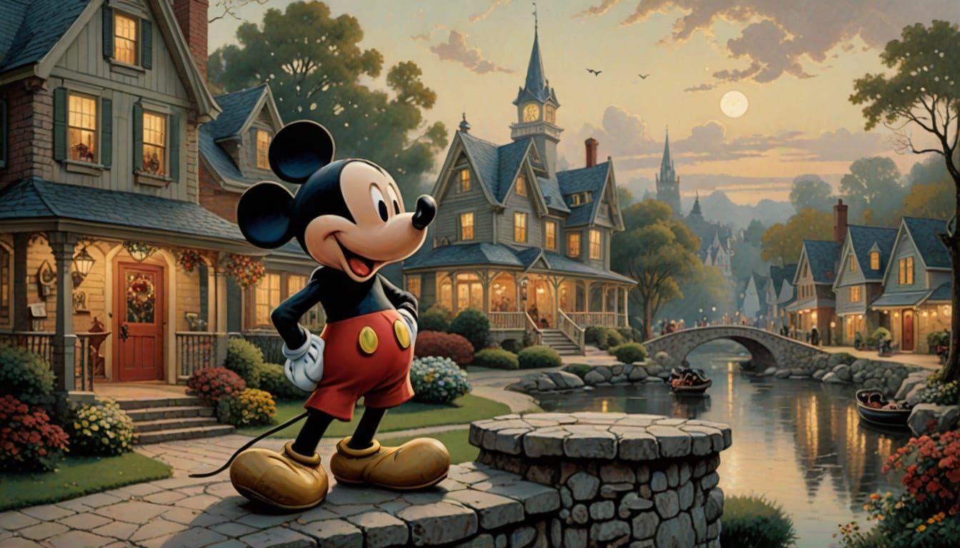 Mickey Mouse in Diverse Artistic Styles