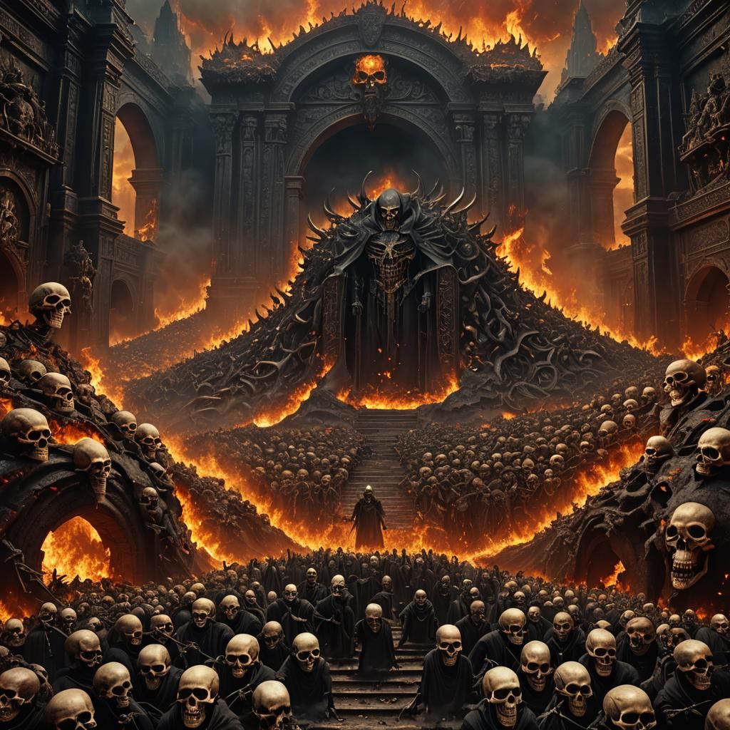 Reapers Guard the Flaming Gates of Hell