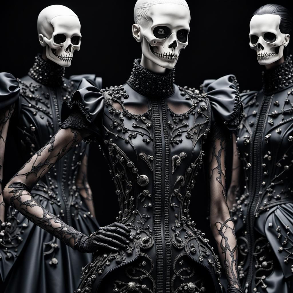 Futuristic Balenciaga Haute Couture 2030