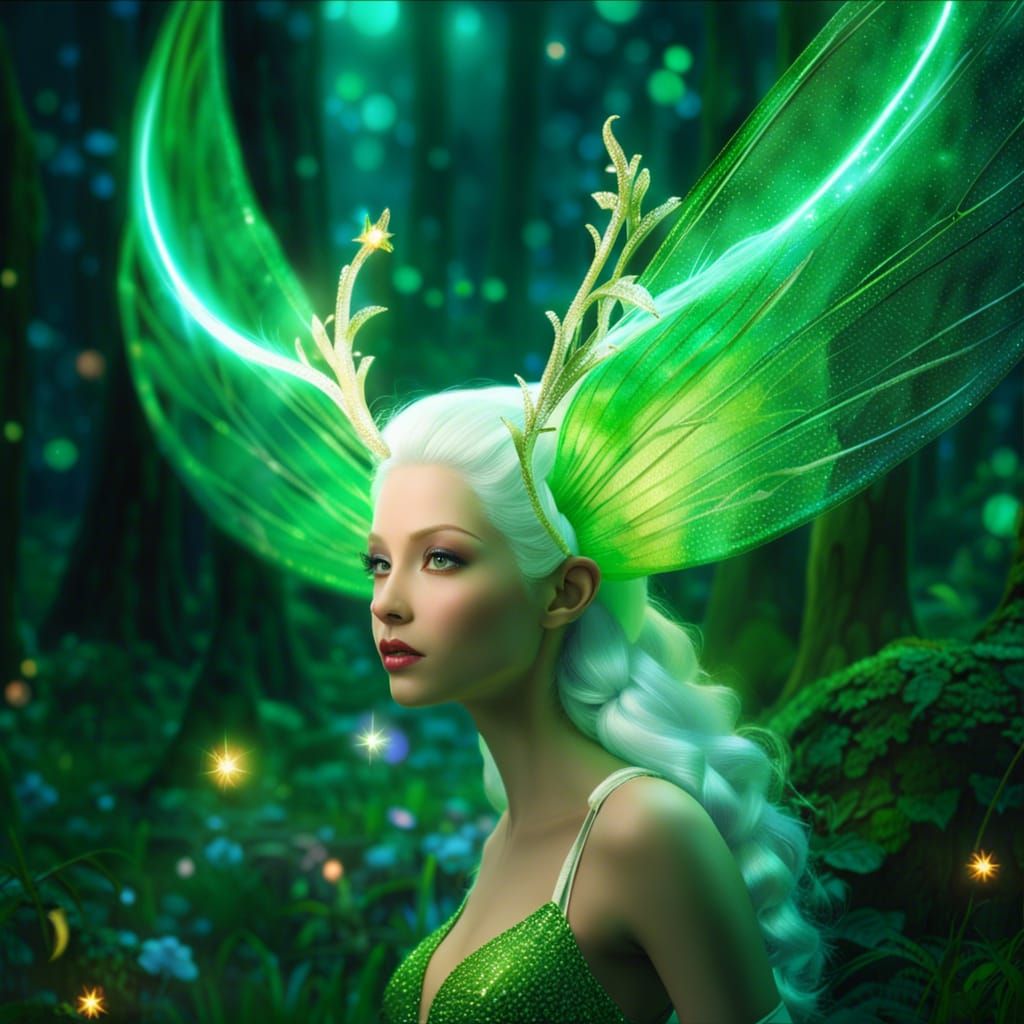 A Green Pixie Fairy _ #03