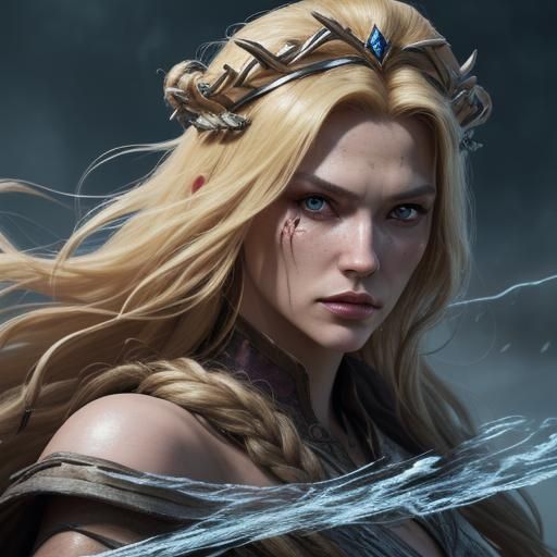 Rapunzel the Warrior Princess