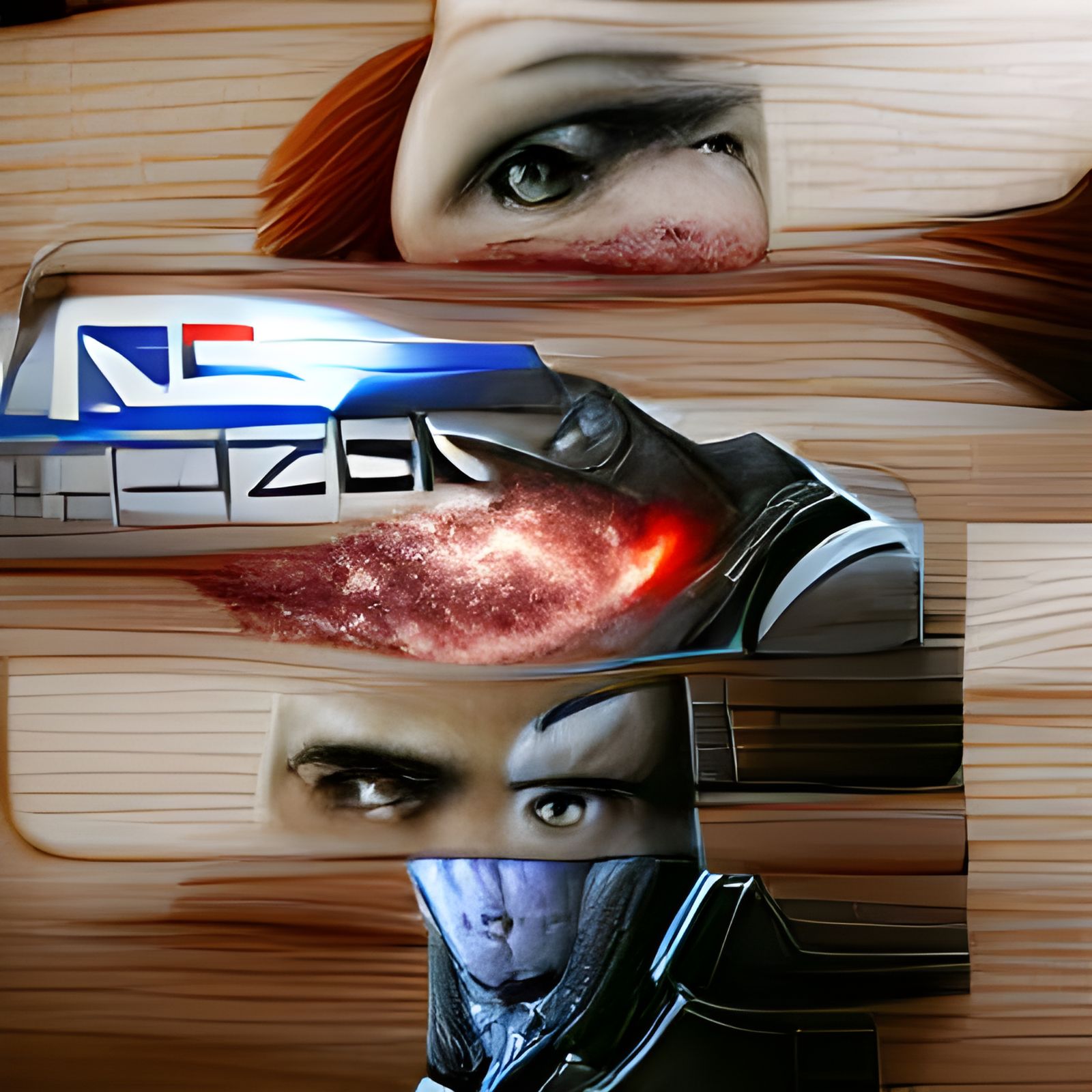 Mass Effect Inspired AI Art