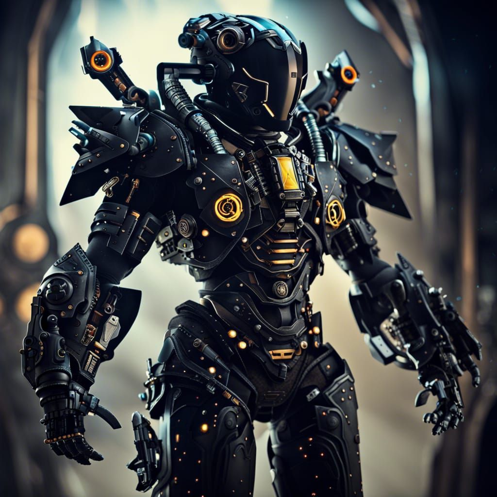 Eridani Outrider Space Pirate in Exo-Suit