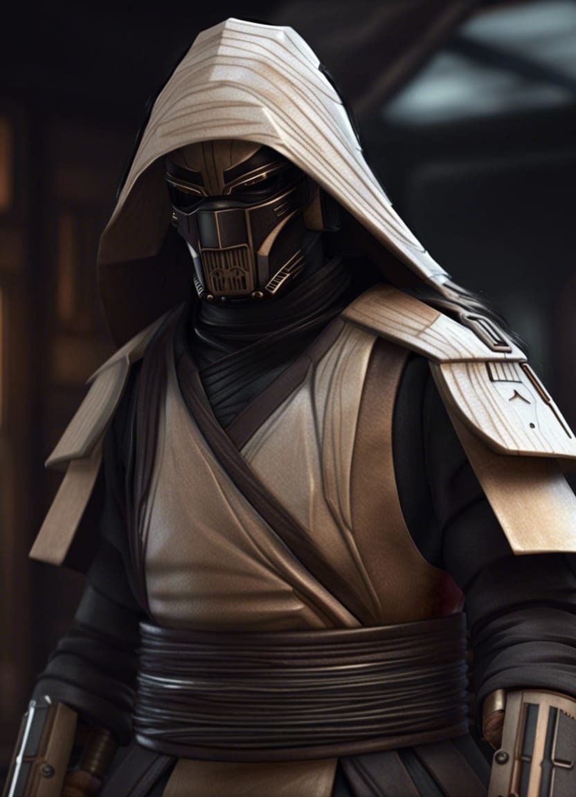 Star Wars Visions Ronin in Hyperrealism