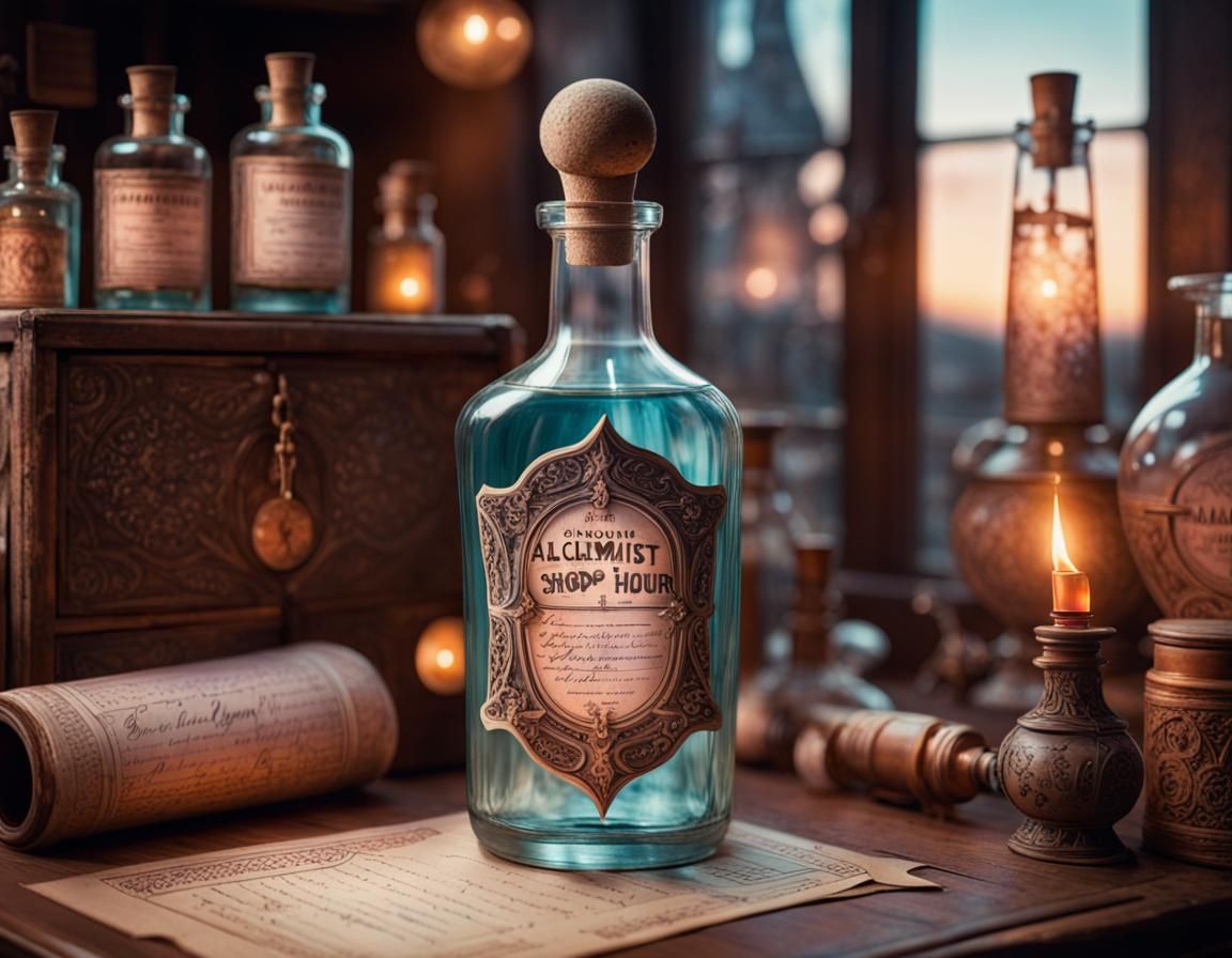 Love Potion No. 9: Alchemist's Bottle